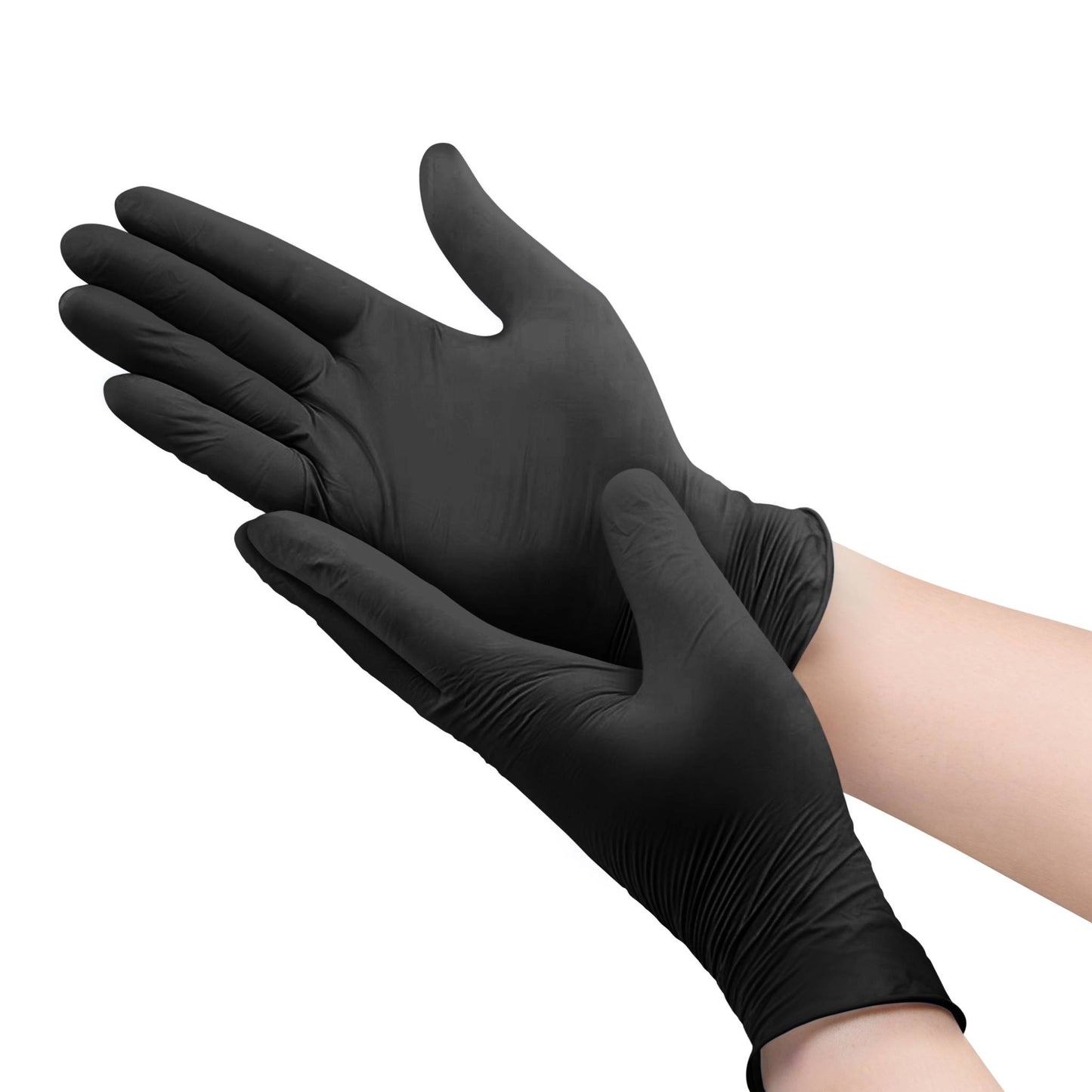 Black Disposable Gloves x100